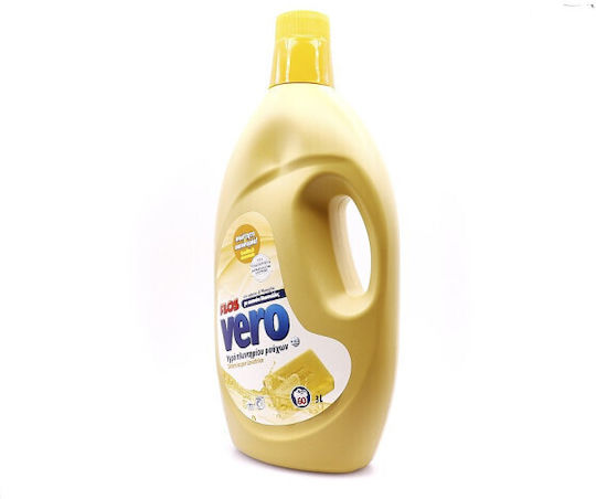 Flos Vero Υγρό Απορρυπαντικό Ρούχων Μασσαλίας 3lt (60 Μεζούρες)