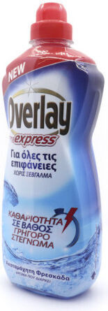 Overlay Express Lichid de Curățare pentru Podele Prospețime irezistibilă 1x1l