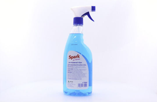 Spark Καθαριστικό Spray Τζαμιών Μπλε 750ml