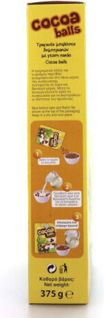 Mr.Breakfast Люспи Cocoa Balls Пълнозърнест 375гр
