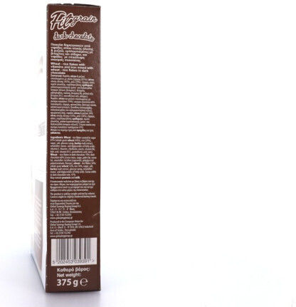 Mr.Breakfast Люспи Пшеница Fitgrain Dark Chocolate Пълнозърнест 375гр