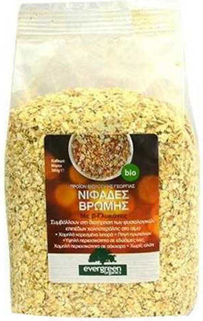 Evergreen Organics Bio Νιφάδες Βρώμης 500gr