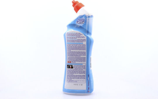 Harpic Active Fresh Παχύρρευστο Υγρό Καθαριστικό Λεκάνης με Άρωμα Ocean 2x750ml