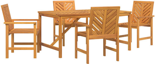 Set Sala De Mese 4 Piese Maro
