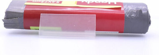 Handy Σακούλες Απορριμάτων με Κορδόνι 54x75cm 10τμχ Μαύρες