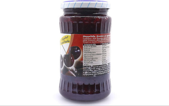 Zografos Jam With Fructose Sour Cherry No Sugar Added 415gr