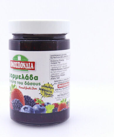 Omospondia Marmelade mit Waldfrüchte Marmelade Waldfrüchte 360gr