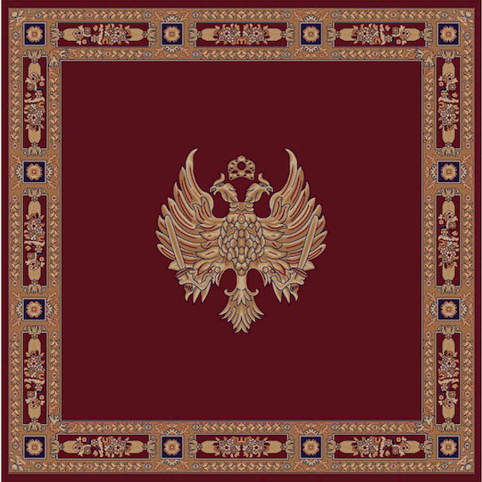 Isexan Orthodoxia Aripi Deschise Covor Bisericesc Red 300x300εκ. 40-3030-1002