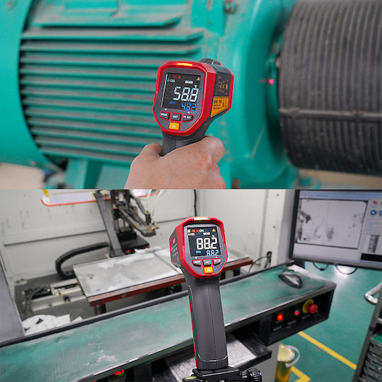Lech MIE0494 Handheld Thermal Camera for Temperatures from 1°C to 2000°C