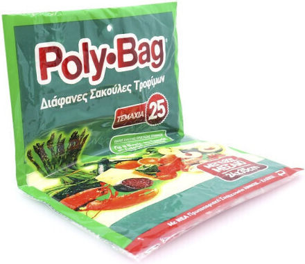 Polybag Poly Bag 25 Pcs Small Food Storage Bags 35cm 25pcs