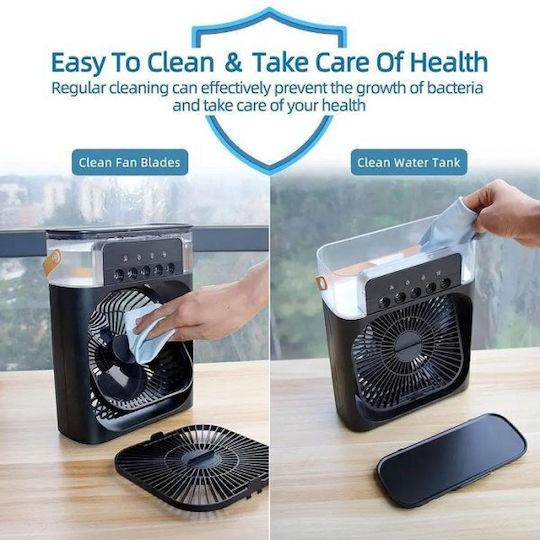 Air Cooler Mini Ventilator Kühlung Usb – 10w – Schwarz