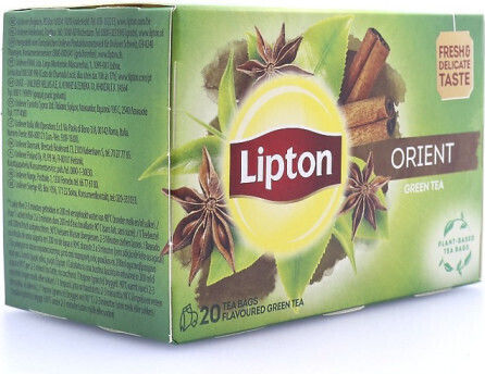 Lipton Verde Ceai Orient 20 Pungi 26gr 1buc | Skroutz Romania