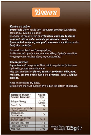 Bonora Cocoa Powder 125gr