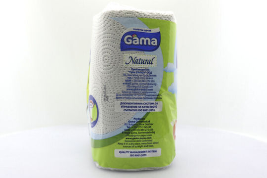 Gama Natural Toilet Paper 3-ply 4 Rolls Biodegradable