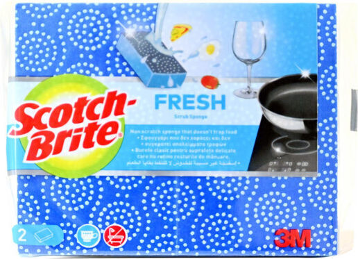 Scotch Brite Σετ Σφουγγάρια Μπλε 2τμχ