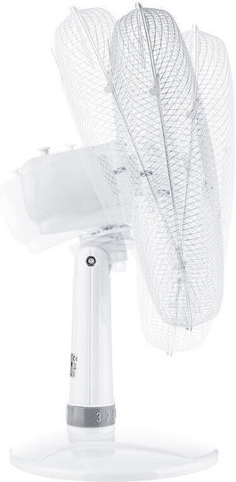 Sencor Επιτραπέζιος Ανεμιστήρας 50W Διαμέτρου 40cm Λευκός