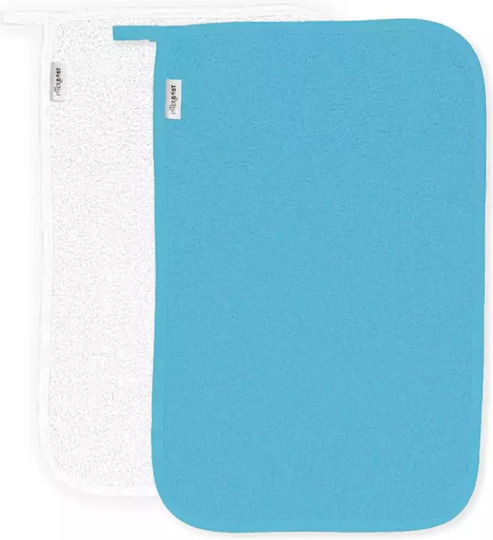 Interbaby Schultertuch Burp Cloth 35x23cm 2 Stück