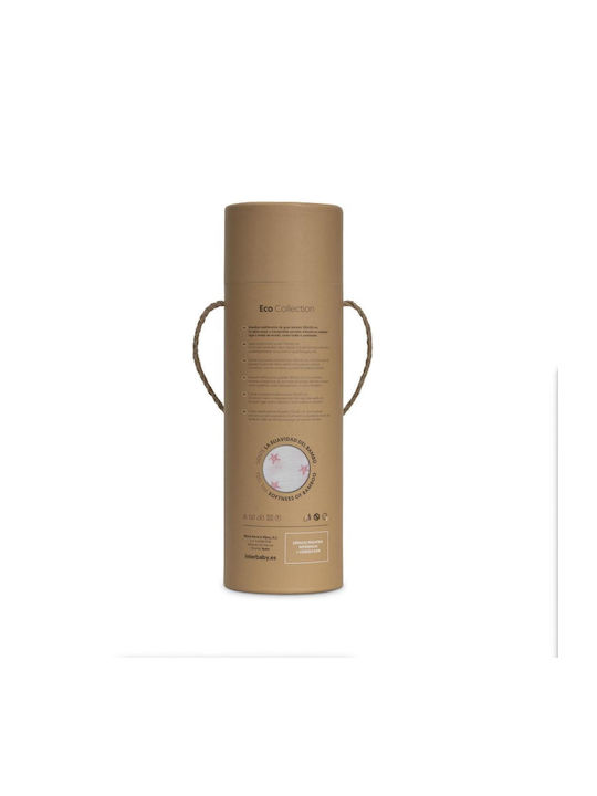 Interbaby Πάνα Αγκαλιάς από Μουσελίνα White, Pink 120x120εκ.