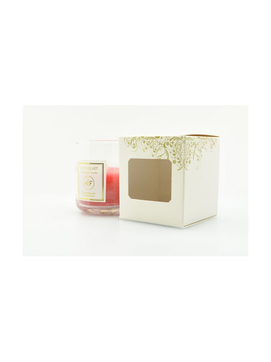 HF Aromatic Candle In Jar With Strawberry Perfume 140gr