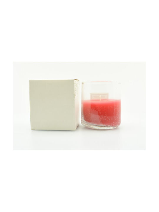 HF Aromatic Candle In Jar With Strawberry Perfume 140gr