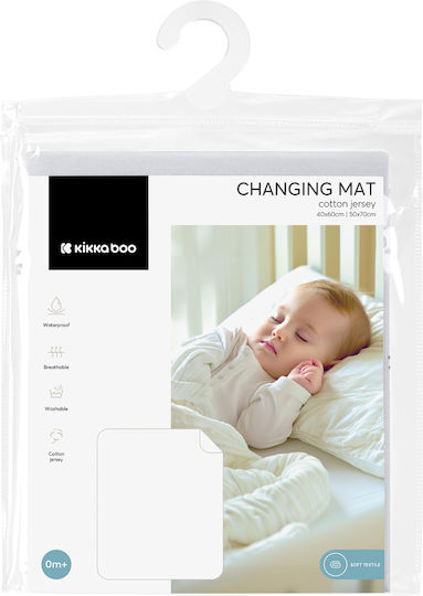 Kikka Boo Seally Me Waterproof Changing Pad White 50x70cm.