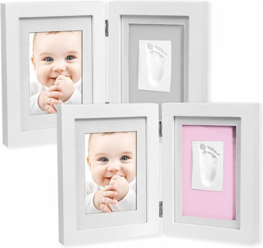 Interbaby Κορνίζα για Αποτύπωμα Μωρού από Ξύλο
