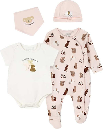 Energiers Baby Gift Set for Girl 4pcs