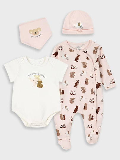Energiers Baby Gift Set for Girl 4pcs