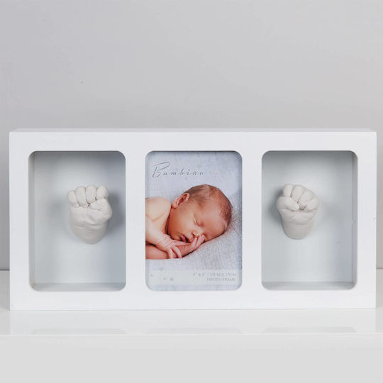 Bambino Mio Ramă pentru Amprenta Bebelușului din Lemn pentru Fetiță