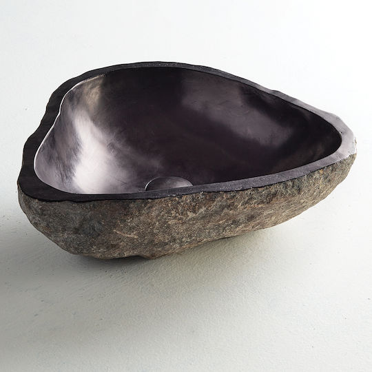 Επικαθήμενος Νιπτήρας Πέτρινος 40x50cm Fossil Vero Riverstone 50-60 Επικαθήμενος Νιπτήρας Πέτρινος 40x50cm Fossil Vero Riverstone 50-60