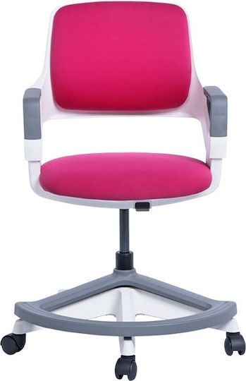 Детски Стол За Бюро Clever Е Розов 54x52x75-85см