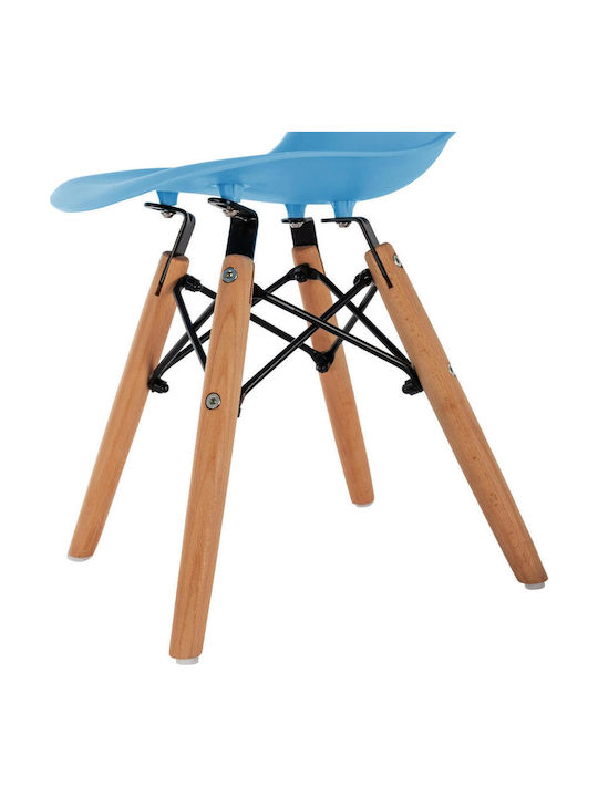 Kinderstühle Twist Kid Blau 30.5x33x59cm 4Stück