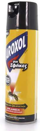 Aroxol Insektizid Spray für Mücken / Fliegen / Wespen 300ml 1cm