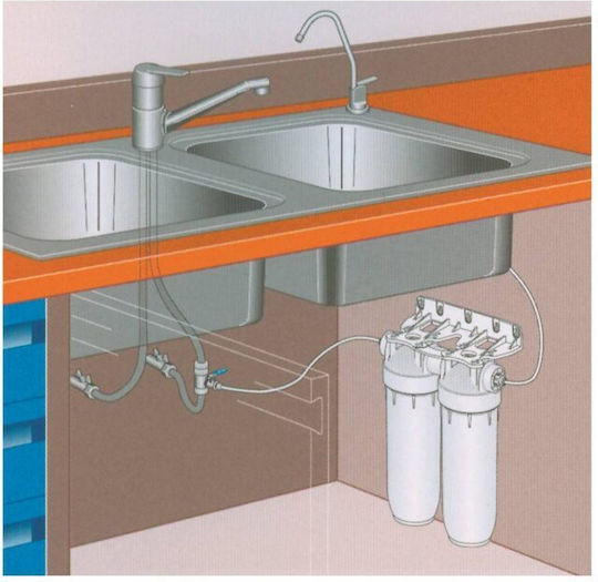 Atlas Filtri DP Sistem de Filtrare a Apei Singur Alimentare centrală / Sub blat Filtru cu Diafragmă 1 1/2"