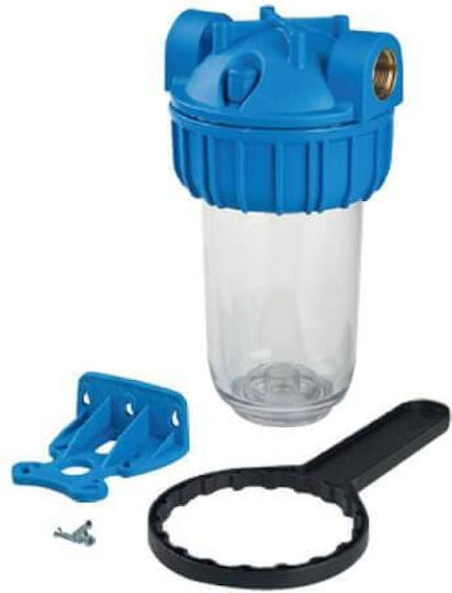 Atlas Filtri 3P Water Filtration System Single Central Supply / Under Sink Micron 3/4'' RA107T411