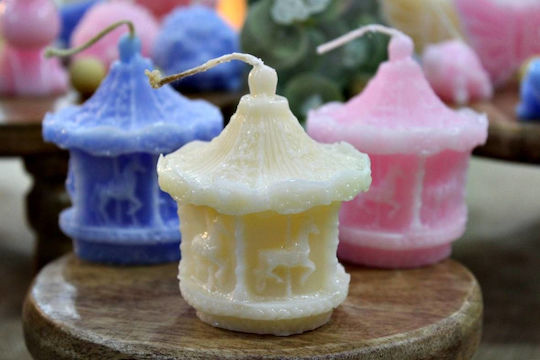 Wax Carousel 8 X 6.4 Cm
