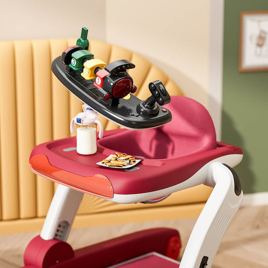 Bebe Star Baby Walker with Music for 7+ Months Red