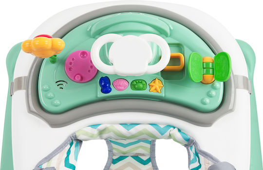 Kikka Boo Baby Walker with Music for 6+ Months Green