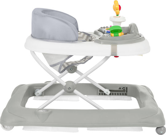 Kikka Boo Misty Baby Walker with Music for 6+ Months Gray