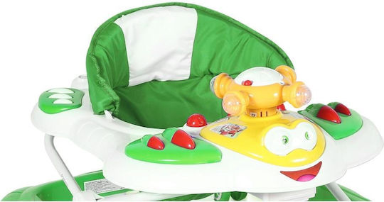 Lorelli Strada Helicopter cu Muzică pentru 6++ Luni Verde