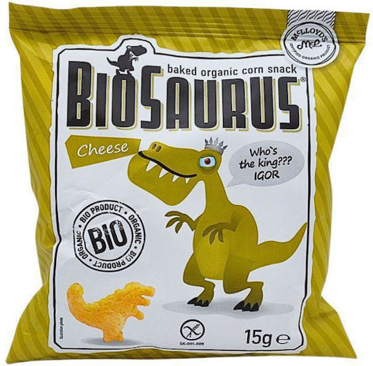 Mclloyd's Пуканки Biosaurus с Вкус Сирене 15гр за 12+ месеца