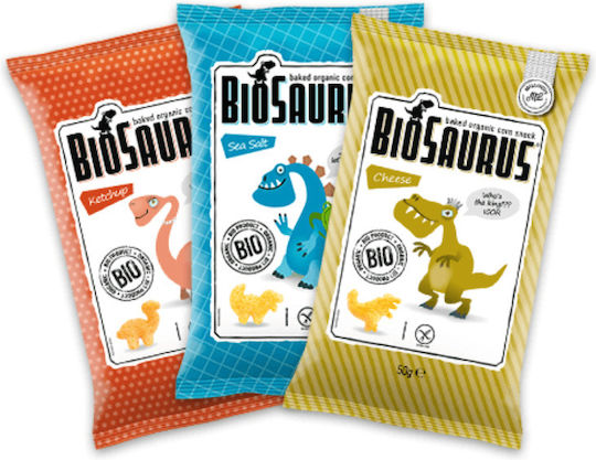 Mclloyd's Пуканки Biosaurus с Вкус Сирене 15гр за 12+ месеца