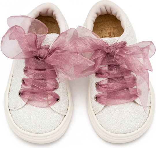 Babywalker Taufschuhe für Mädchen Stoff Turnschuhe Sappio Mílo