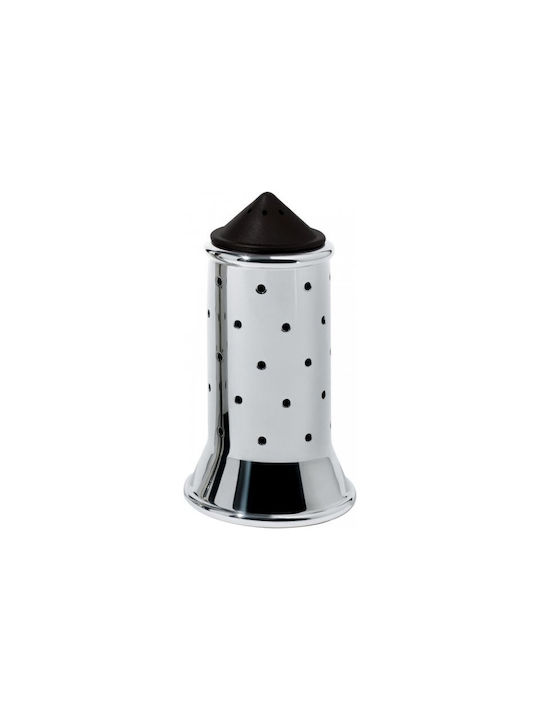 Alessi MGSAL Αλατιέρα/Πιπεριέρα Inox Ασημί-Μαύρο