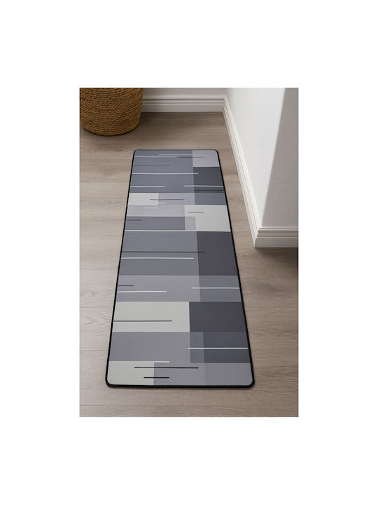 Ankor Kitchen Mat Runner with Anti-slip Underlay Gray 70x120εκ.