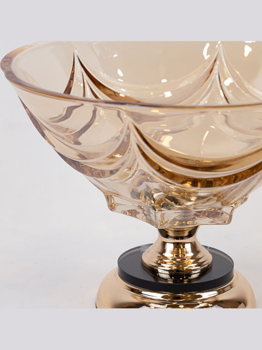 Cake Stand Gold 29x13x13cm