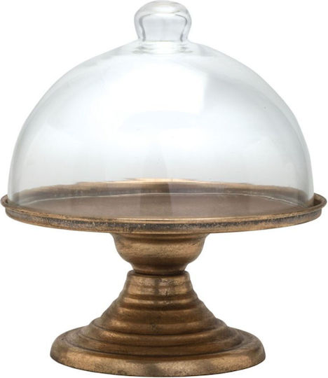 JK Home Decoration 56889 Glas Kuchenteller