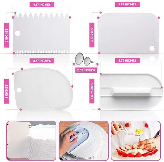 Tipa Set de instrumente de patiserie Cake Baking Decorating 94buc