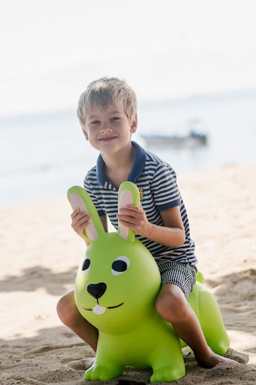 Gerardo’s Toys Hopfen Hopfen Hase für 1+ Jahr alt Jahre Grün 18cm.