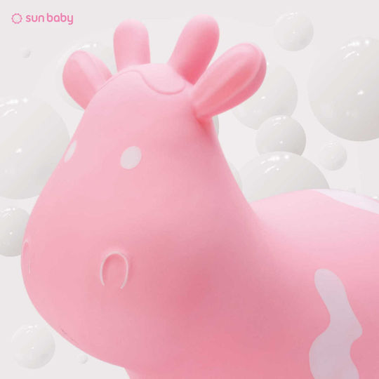Sun Baby Hop Hop Cow Pink 57cm.